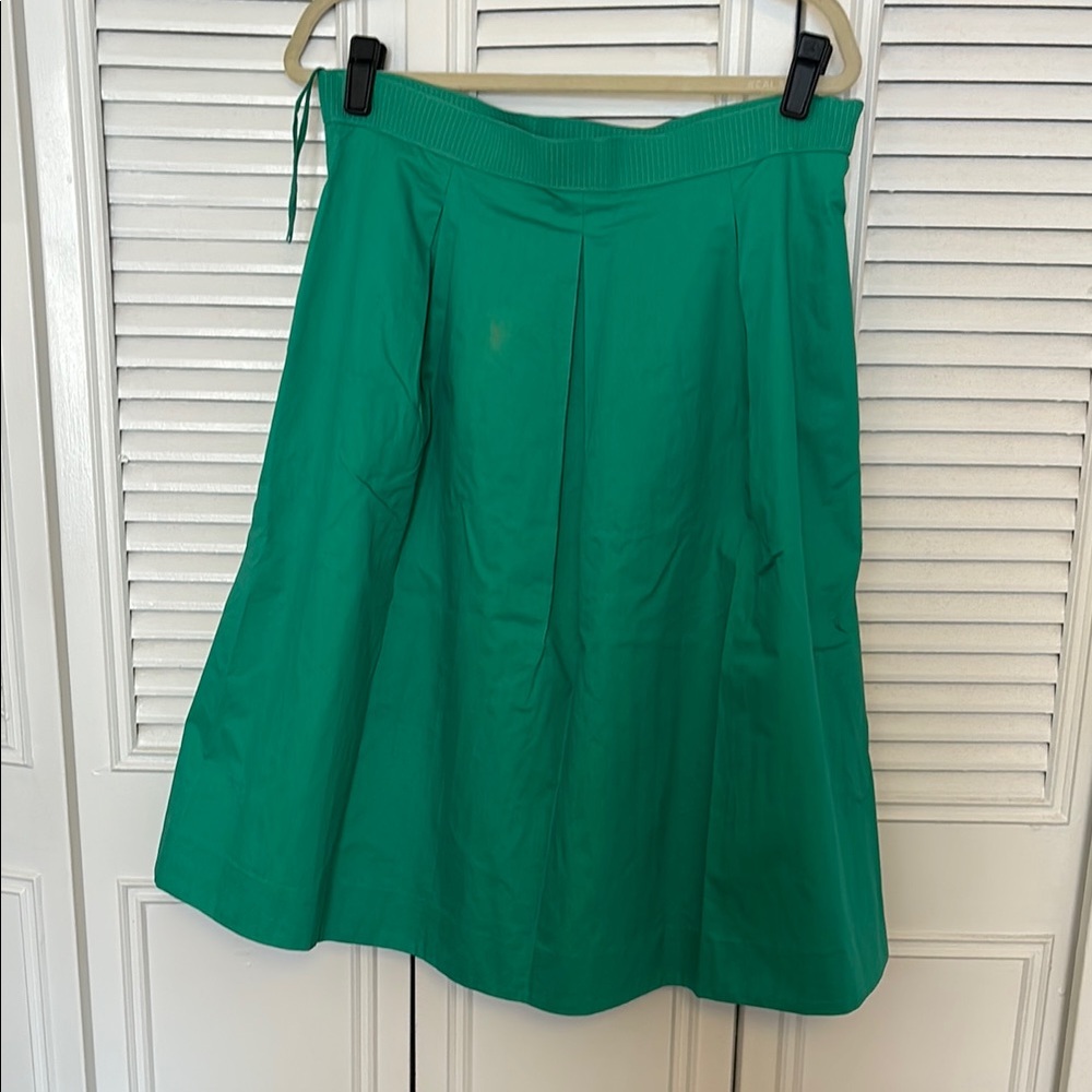 COS Green Skirt with pleats (size US 12)